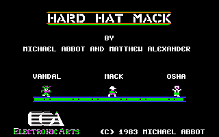 Hard Hat Mack (with infinite lives, damnit!)