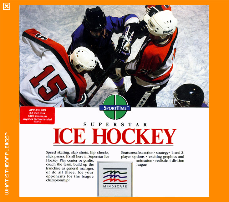 Superstar Ice Hockey Manual STADIUM 64