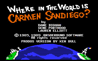 Where In The World Is Carmen Sandiego Download Mac