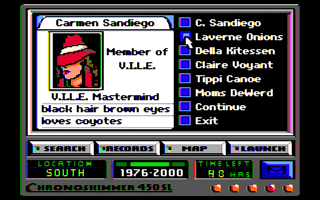 Where in America's Past is Carmen Sandiego