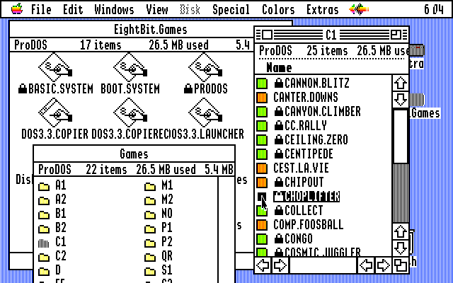 Using the Finder and DOS 3.3 Launcher