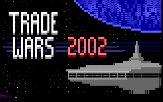 Trade Wars 2002 Title Screen